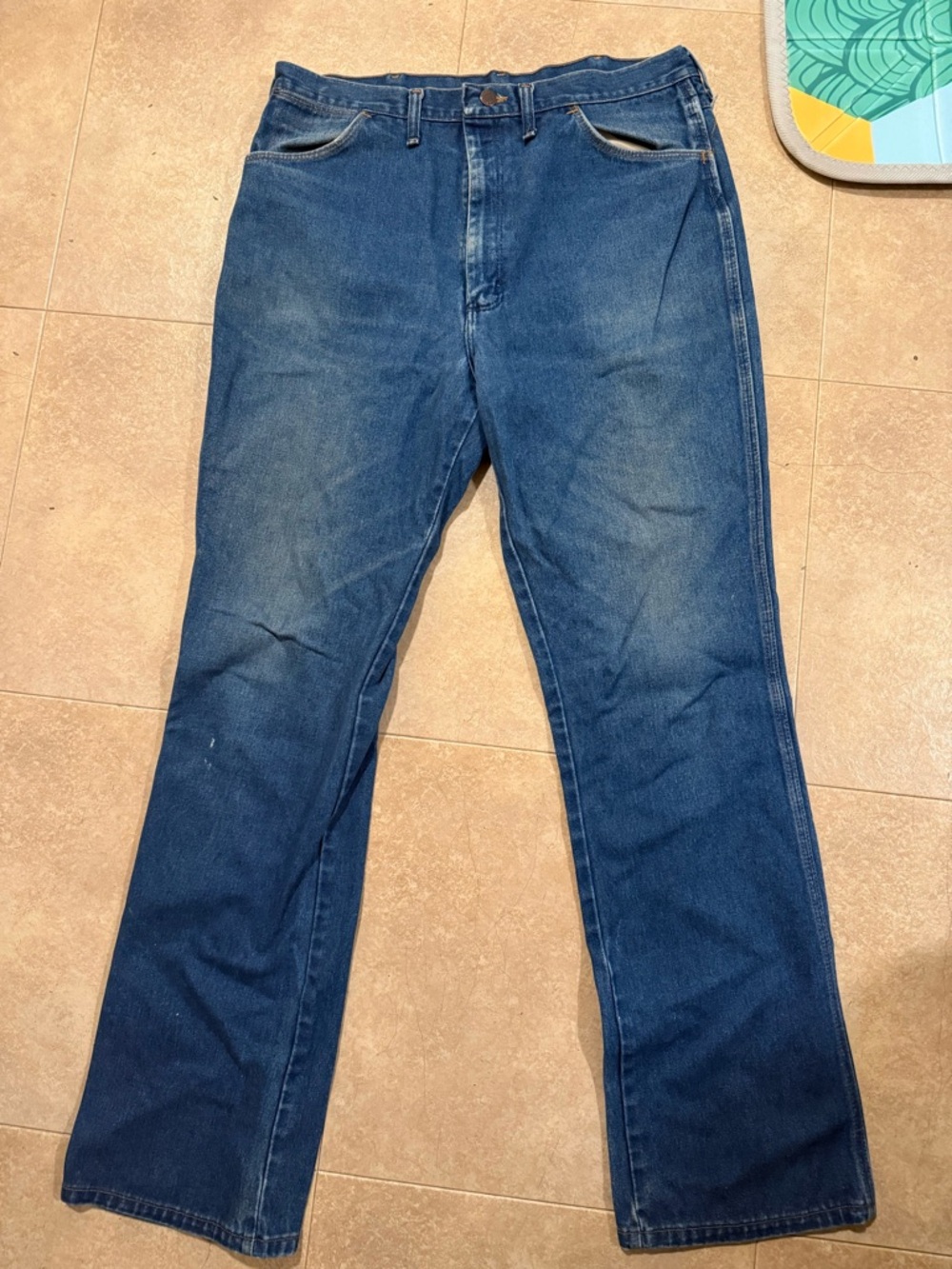 Wrangler blue denim jeans